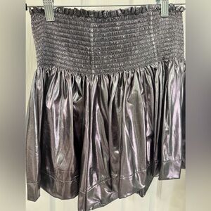 Queen of Sparkles Large Iridescent Swing Short